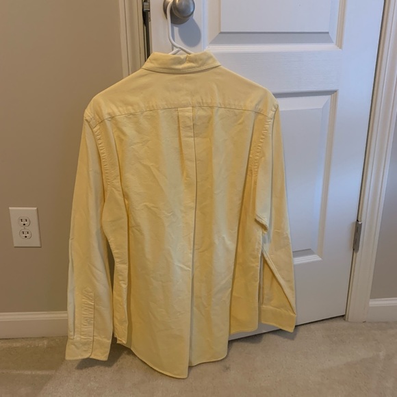 Ralph Lauren button down. Large. Yellow - Picture 2 of 2